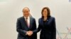 Phó Tổng thống Hoa Kỳ Kamala Harris có cuộc gặp với Chủ tịch nước Việt Nam Nguyễn Xuân Phúc bên lề Hội nghị các nhà Lãnh đạo Diễn đàn Hợp tác Kinh tế Châu Á-Thái Bình Dương (APEC) tại Bangkok, Thái Lan, ngày 18/11/2022. Photo VOV.VN