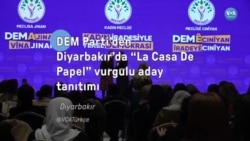 DEM Parti’den Diyarbakır’da “La Casa De Papel” vurgulu aday tanıtımı