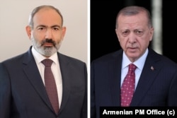 Ermenistan Başbakanı Pashinyan ve Cumhurbaşkanı Erdogan