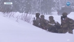 NATO Müttefiklerinden Dondurucu Soğukta Tatbikat